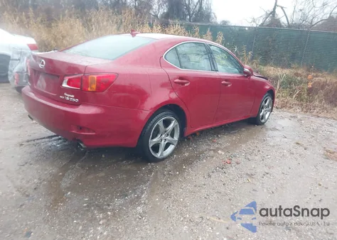 2010 Lexus Is 250 z USA, uszkodzony, nr VIN JTHCF5C20A5043973